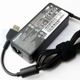 Incarcator laptop ORIGINAL Lenovo 65W 3.25A 20V conector dreptunghiular usb