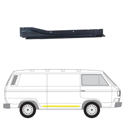 Sina usa culisanta Volkswagen Transporter (T3), 07.1979-1990, montare dreapta, KLOKKERHOLM foto