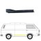 Sina usa culisanta Volkswagen Transporter (T3), 07.1979-1990, montare dreapta, KLOKKERHOLM