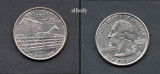 SUA 2001 Quarter, 25 Centi, Kentucky, P, America de Nord, Cupru-Nichel
