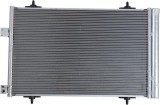 Condensator climatizare AC Citroen C5; Peugeot 407 11, 508, motor: 2.0 HDI, Condensator cu uscator integrat, 570x360x16, miez si rezervor din