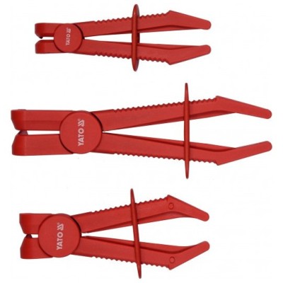 YATO Set 3 clesti pentru furtun auto, diametru furtun 13mm, 17mm, 32mm foto