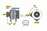 Generator / Alternator BMW Seria 3 Cabriolet (E46) (2000 - 2007) BOSCH 0 986 048 921