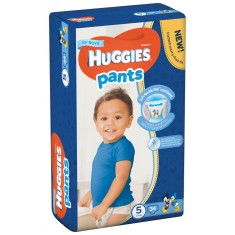 Scutece-chilotel Huggies Jumbo Pack, Nr.5, Baieti, 12-17 kg, 34 buc