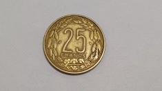 Statele Ecuatoriale Africane-Camerun-25 Francs 1970