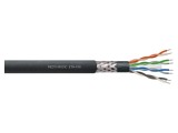 Cablu Ethernet S/UTP Cat 6 litat 500m PVC negru Reds Music