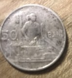 MNDRO Romania moneda 50 bani 1956 RPR
