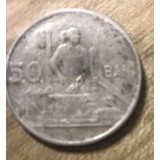 MNDRO Romania moneda 50 bani 1956 RPR