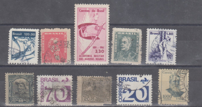 M2 - N1 16 - TIMBRE FOARTE VECHI - BRAZILIA