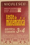 Angelica Gherman - Teste de matematica pentru clasele 3-4