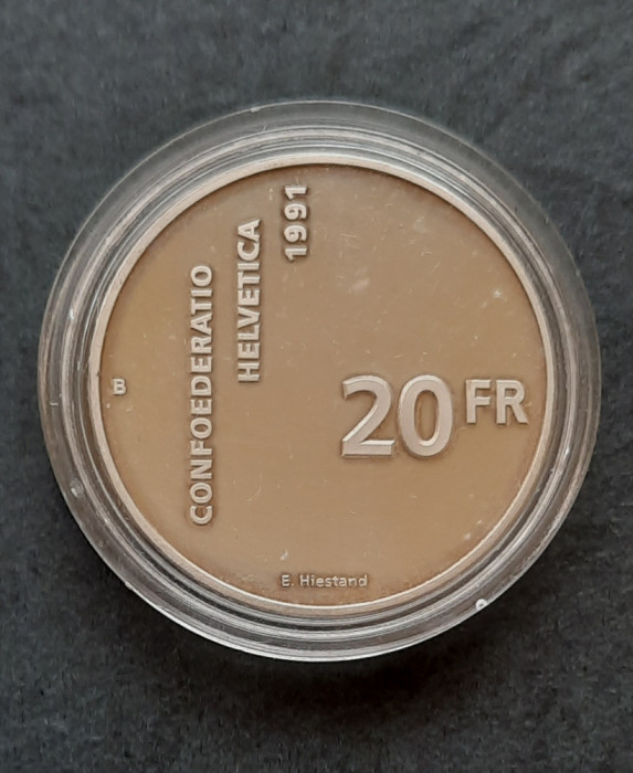 20 Francs 1991 - Elvetia - A 3285