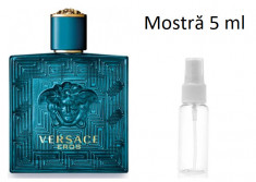 Mostra parfum 5 ml Versace Eros apa de parfum barba?i foto