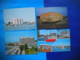 HOPCT LOT 1898 TULCEA -4 CARTI POSTALE-RSR-CIRCULATE, Circulata, Printata