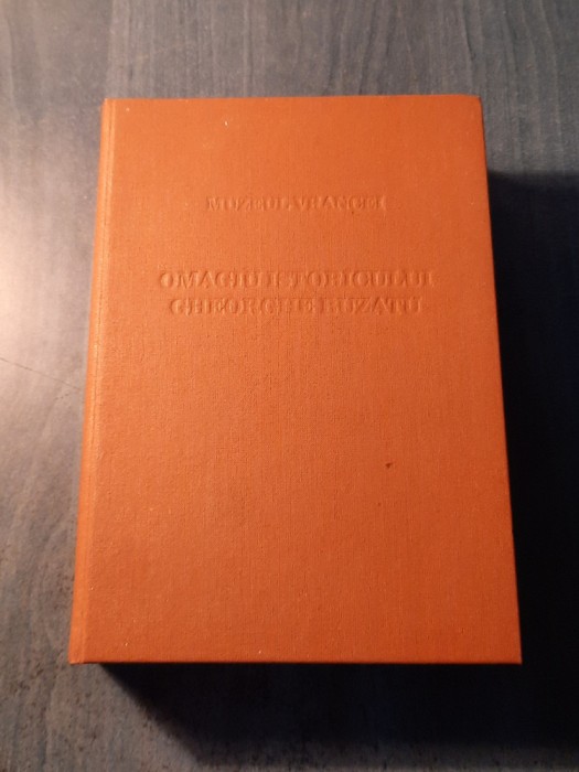 Omagiu istoricului Gheorghe Buzatu Muzeul Vrancei Horia Dumitrescu