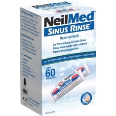 Solutie Salina, Neilmed, Sinus Rinse, Ingrediente Naturale, pentru Irigator Nazal, 60 plicuri x 2.4g
