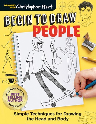 Begin to Draw People: Simple Techniques for Drawing the Head and Body foto