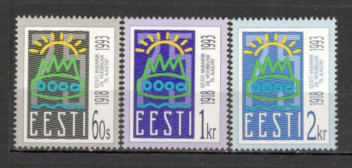 Estonia.1993 75 ani Republica SE.59