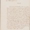 HST 58S Scrisoare oficiala semnata olograf comite Zarand Dimitrie Ionescu 1867