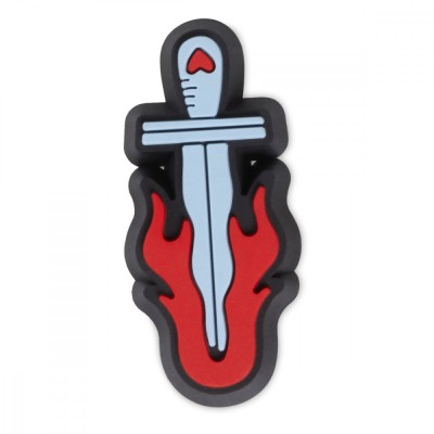 Jibbitz Crocs Dagger Tattoo foto