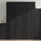vidaXL Dulap de depozitare, negru, 70x42,5x225 cm, lemn prelucrat 3281323