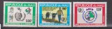 ANUL INTERNATIONAL AL TINERETULUI 1985 MALI MI. 1050-1052 MNH, Nestampilat