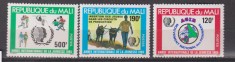 ANUL INTERNATIONAL AL TINERETULUI 1985 MALI MI. 1050-1052 MNH