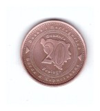 Moneda Bosnia Hertegovina 20 feninga 1998, stare foarte buna, curata