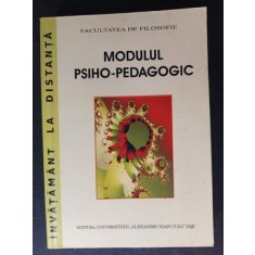 Modulul psiho-pedagogic Facultatea de filozofie