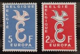 BC396, Belgia 1958, serie europa cept