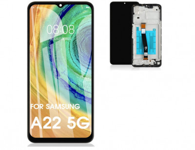 Ecran display pentru Samsung Galaxy A22 5G - RESIGILAT foto