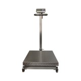 Cantar electronic de podea tip platforma 1500 kg cu roti si brat pliabil Breckner Germany
