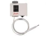 Termostat cu capilar SPDT 16A 400VAC 80-150&deg;C