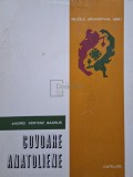 Andrei Kertesz Badrus - Covoare anatoliene (Editia: 1978)