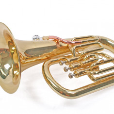 Eufoniu 3 pistoane Karl Glaser Bb (Si bemol) Euphonium Baritonhorn auriu