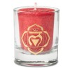 LUM&Acirc;NARE PARFUMATĂ VOTIVĂ CHAKRA 1 - MULADHARA