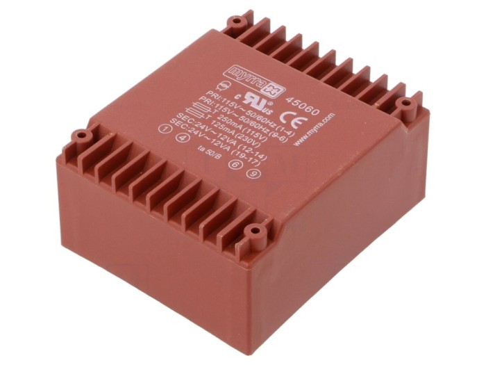 Transformator PCB encapsulat 24VA 24V