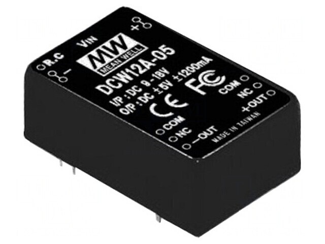 Convertor DC/DC 12W 18-36V la 12V/-12V
