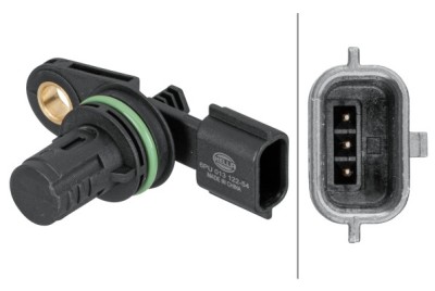 HELLA 6PU 013 122-541 Senzor impulsuri, arbore cotit foto