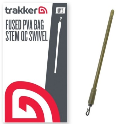 Tije Plumb Trakker Fused PVA Bag Stem QC Swivel, 5buc/plic foto