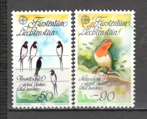 Liechtenstein.1986 EUROPA-Natura si protejarea mediului SL.176