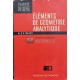 Elements de geometrie analytique - 1969 - N. Efimov (M27)