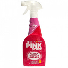 Spray "miraculos" impotriva petelor pentru haine 500ml THE PINK STUFF