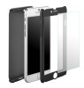 Husa 360 Samsung Galaxy A5 2017 Neagra + Folie Sticla - Carcasa Protectie Socuri Plastic