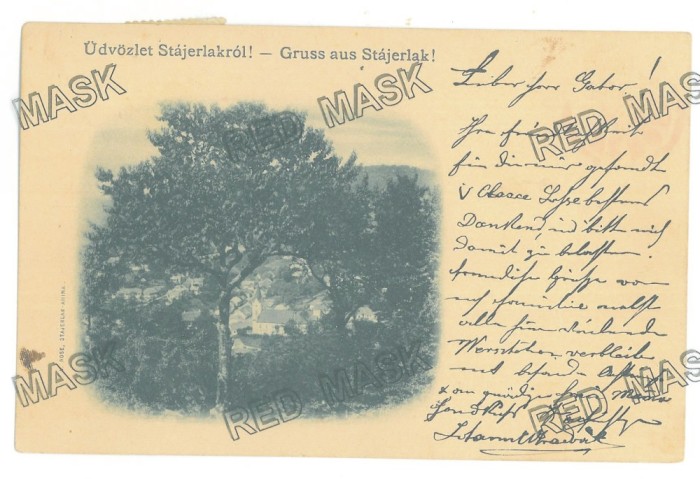 4778 - ANINA, Caras-Severin, Panorama, Litho, Romania - old postcard - used