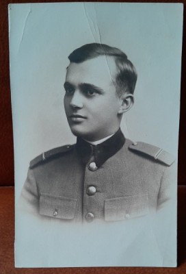 Fotografie tip carte postala, subofiter, 1929 foto