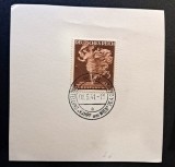 Germania / Austria (Deutsches Reich 1940/1941) "Modestadt Wien" (Timbru 3Pf Maro/Bistru, Ștampilă Specială Wien 1941) CLK1
