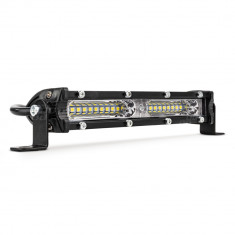 Proiector LED BAR model "SLIM" pentru Off-Road, ATV, SSV, putere 54W, culoare 6500K, tensiune 9-36V, dimensiuni 180 x 27 x 43 mm