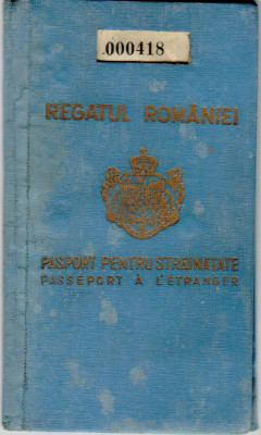Pasaport Mihai I (1943), vize Germania, Ungaria, Elvetia foto