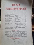Revista Fundatiilor Regale - Anul III 1Iulie 1936 Nr. 7