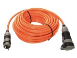 Prelungitor Alimentare 25m, 16A, IP54, Portocalie, AS SCHWABE